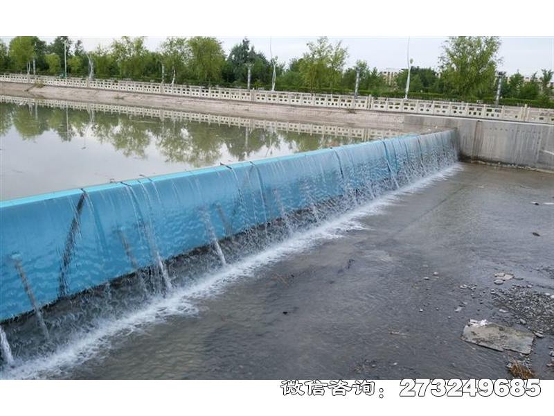 穆棱景观液压钢坝